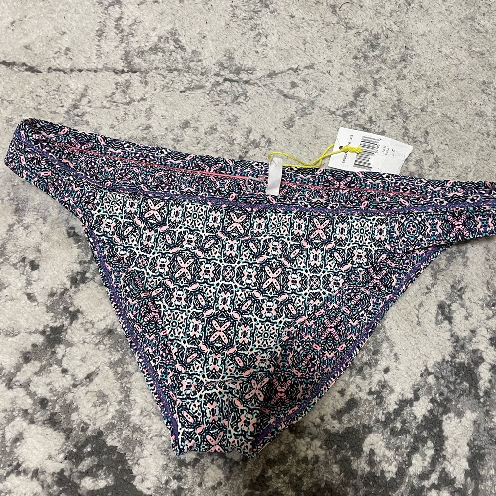 BCBGeneration womens Patterned Bottoms - Pink and Blue